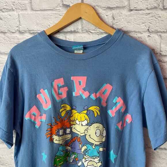 90s Nickelodeon The Rugrats Angelica, Tommy And Chuckie T-shirt - Picture 3 of 4